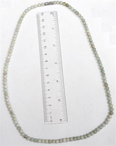 Burma Jade Bead Necklace