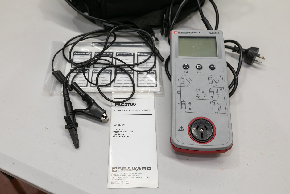 <p>SEAWARD PAC3760 Appliance Testing Unit</p>