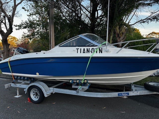 NSW 2010 Custom Cabin Runabout Boat (Vendor Site Sale)