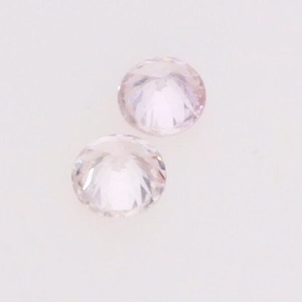 0.024ct (2pcs) Fancy Pink Diamonds