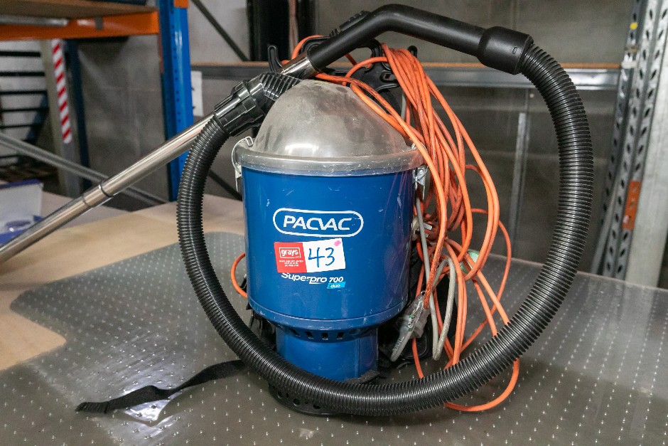 PACVAC Super Pro 700 Back Pack Vacuum Cleaner