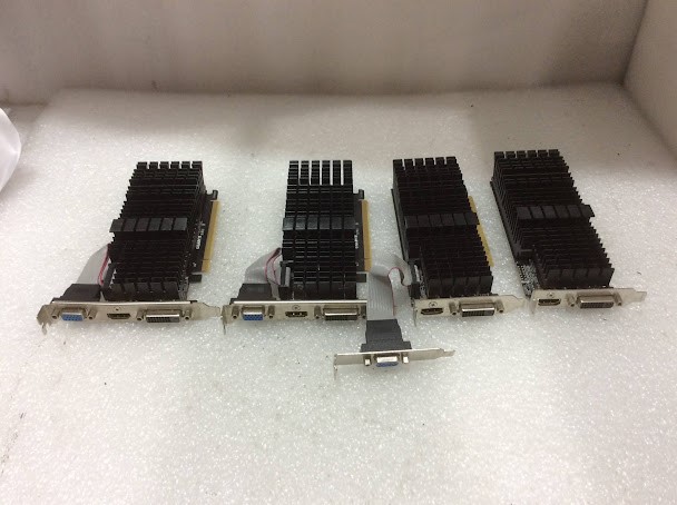 GIGABYTE GV-N710SL-1GL&GV-N710D5SL-2GL Graphics Card (Lot of 4)