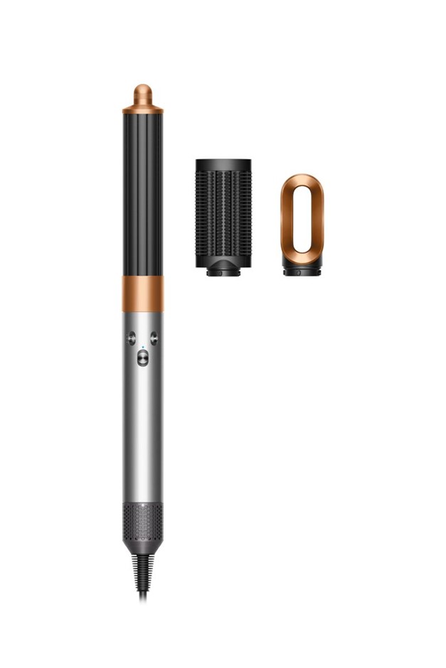 DYSON Airwrap Multi Hair Styler Complete Long Nickel/Copper. N.B: Minor use