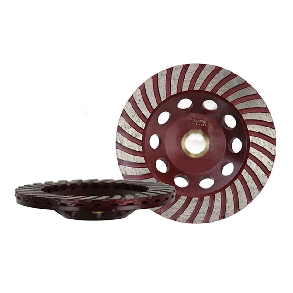 POWERS FASTNERS RIDGEBACK Pro Series 115mm Masonary Turbo Style Concrete Gr