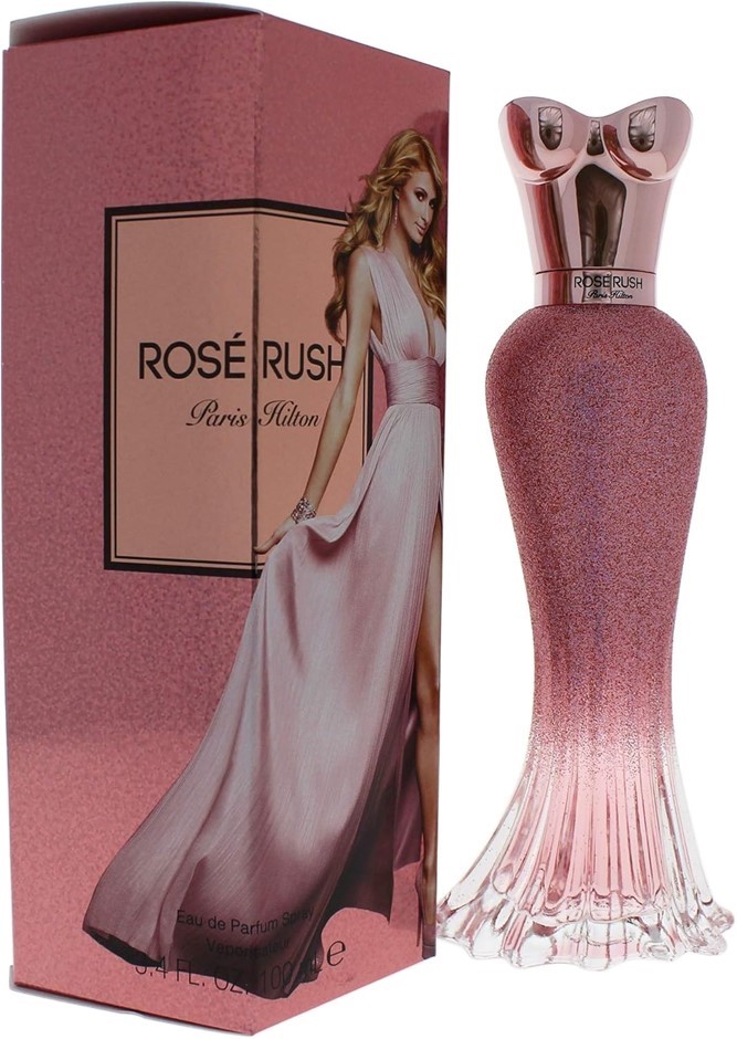 PARIS HILTON Rose Rush Eau De Parfum. Natural Spray 100mls.
