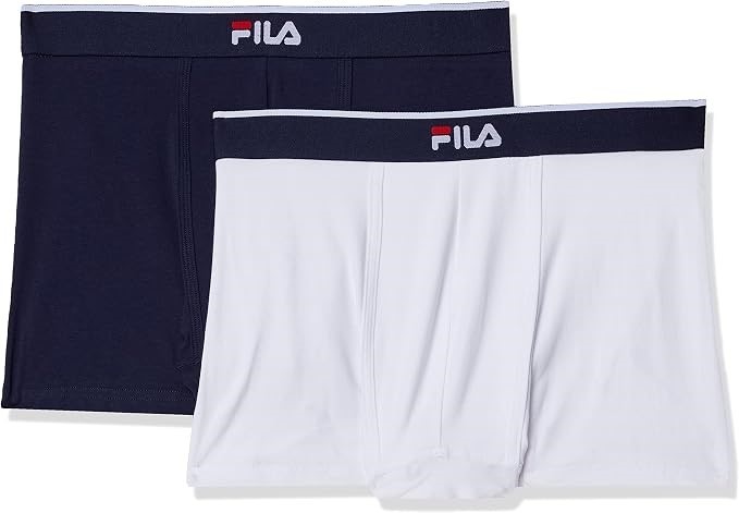 2-Pack FILA Men's Legacy Sports Trunks, Size 2XL, New Navy (777), WSU12444.