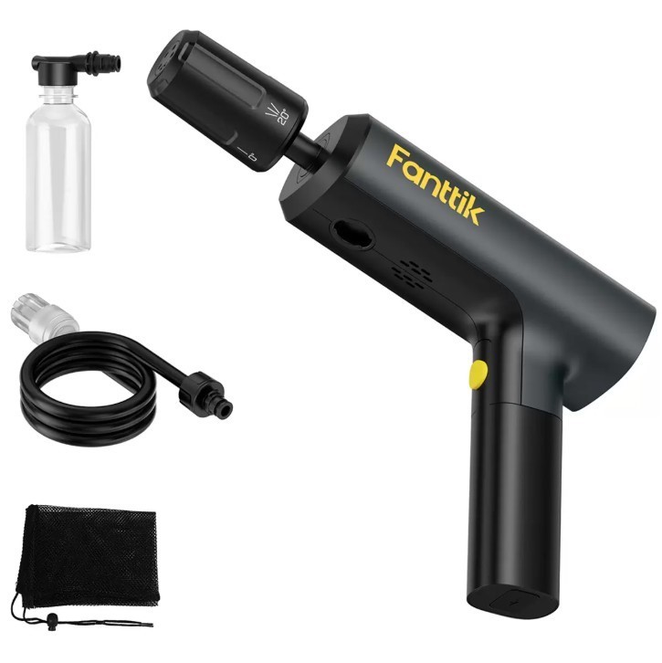 FANTTIK K100 Portable Cordless Electric Pressure Washer. NB: Minor use & Mi