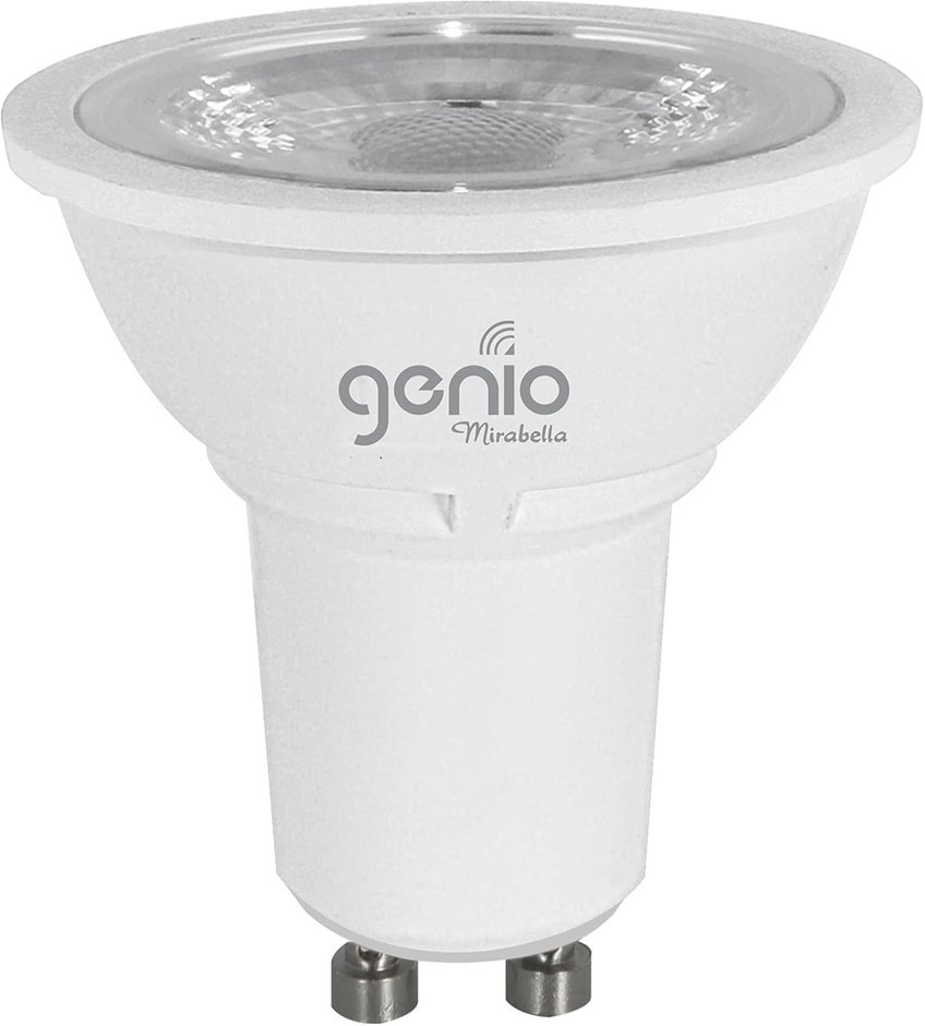Mirabella Genio Wi-Fi LED GU10 6W 500Lum RGB + CCT Dimmable 2700K-6500K
