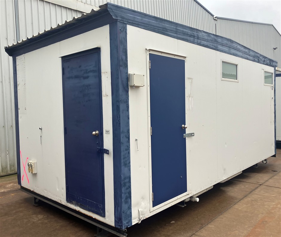 Portable Toilet Block W/ Shower - 6.0m x 3.0m - Glendenning