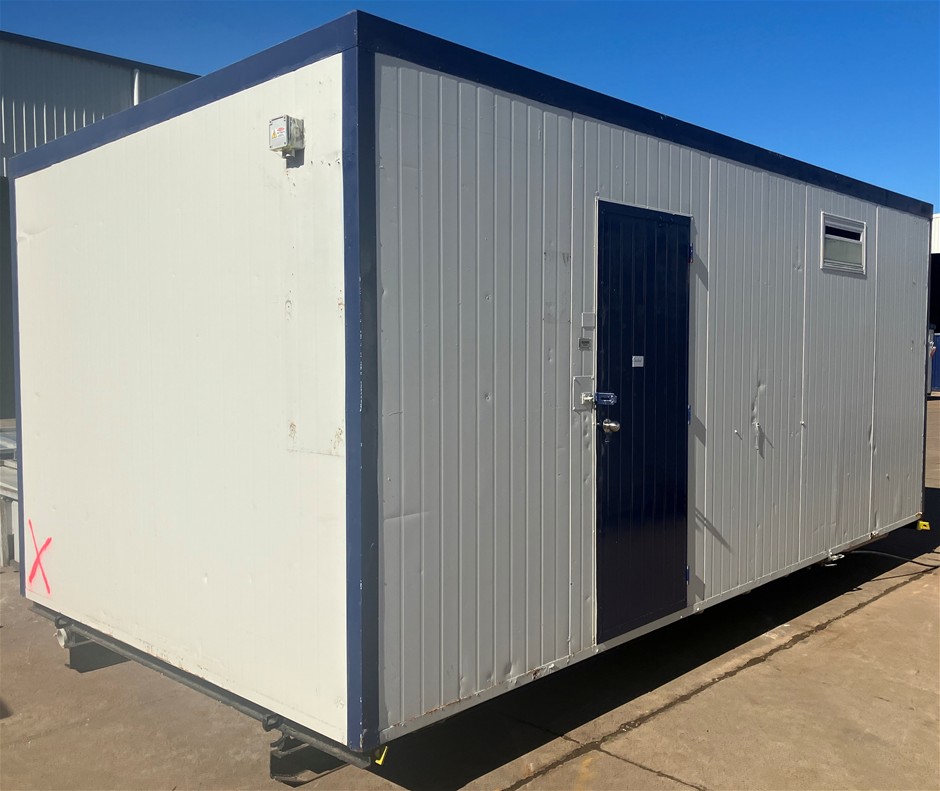 Portable Toilet Block W/ Shower - 6.0m x 3.0m - Cyclone Rated - Glendenning