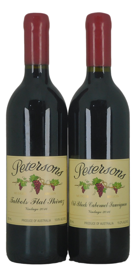 Petersons Family Vineyard Mixed Red Pack (2x 750mL),
