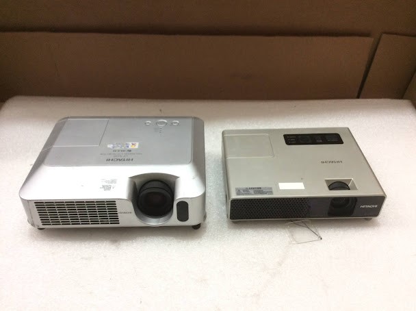 Hitachi CP-X250&CPX1 LCD Projector (Lot of 2)