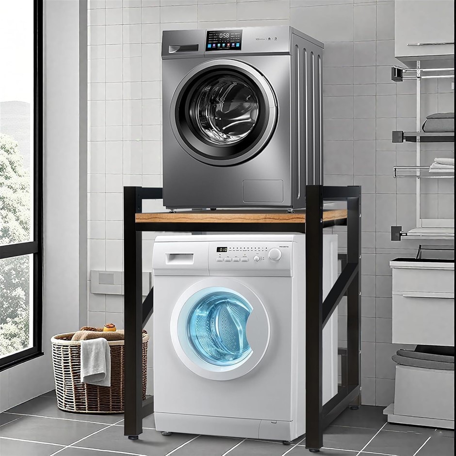 PTEROMYS Washing Machine Storage Rack Height Adjustable -- Capacity 350kg.