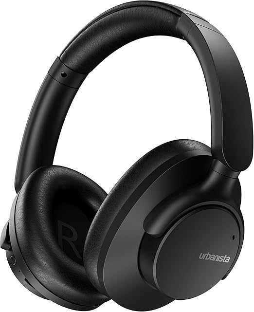 URBANISTA Valencia Midnight Black ANC Wireless Headphones. Buyers Note - D
