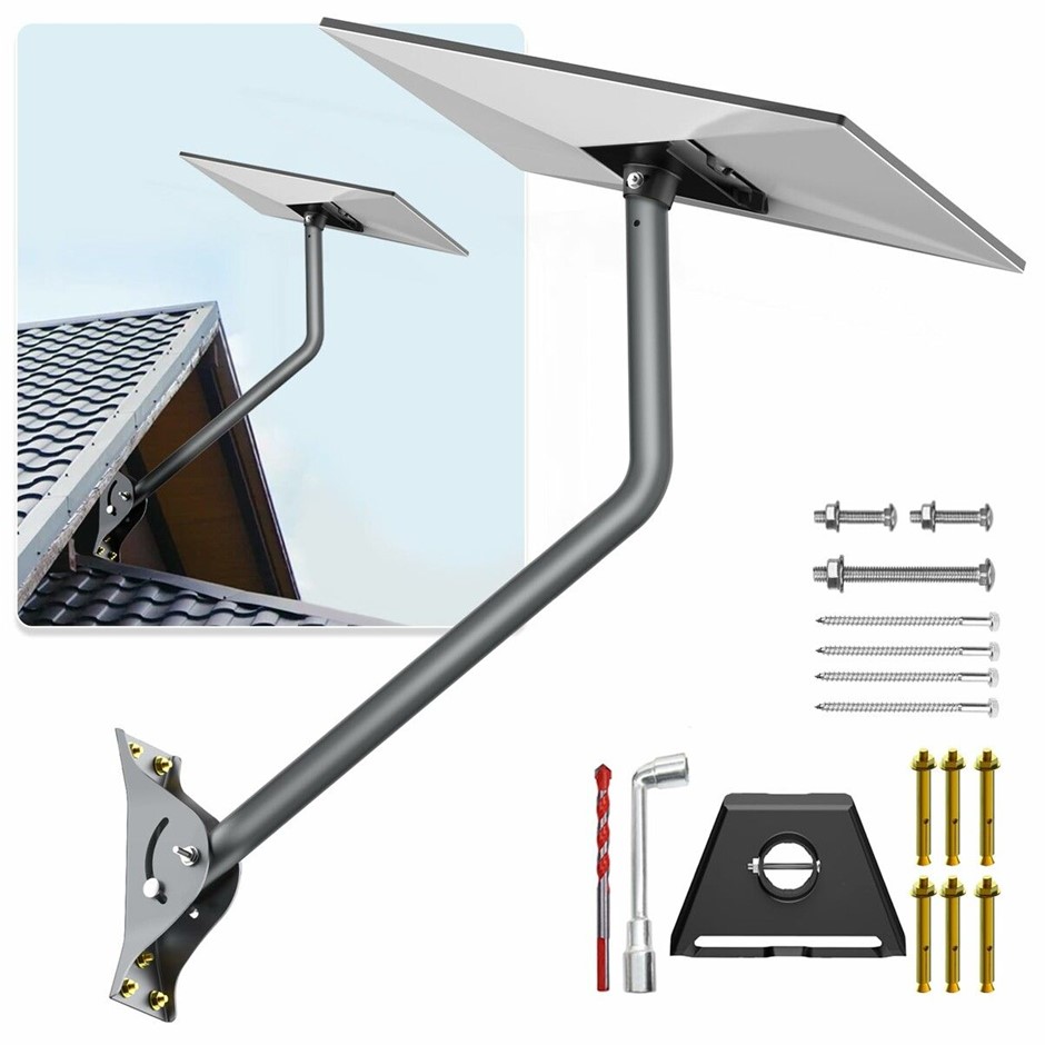 Adjustable Wall Roof Mount Kit Compatible with Starlink Gen 3 Standard Dish