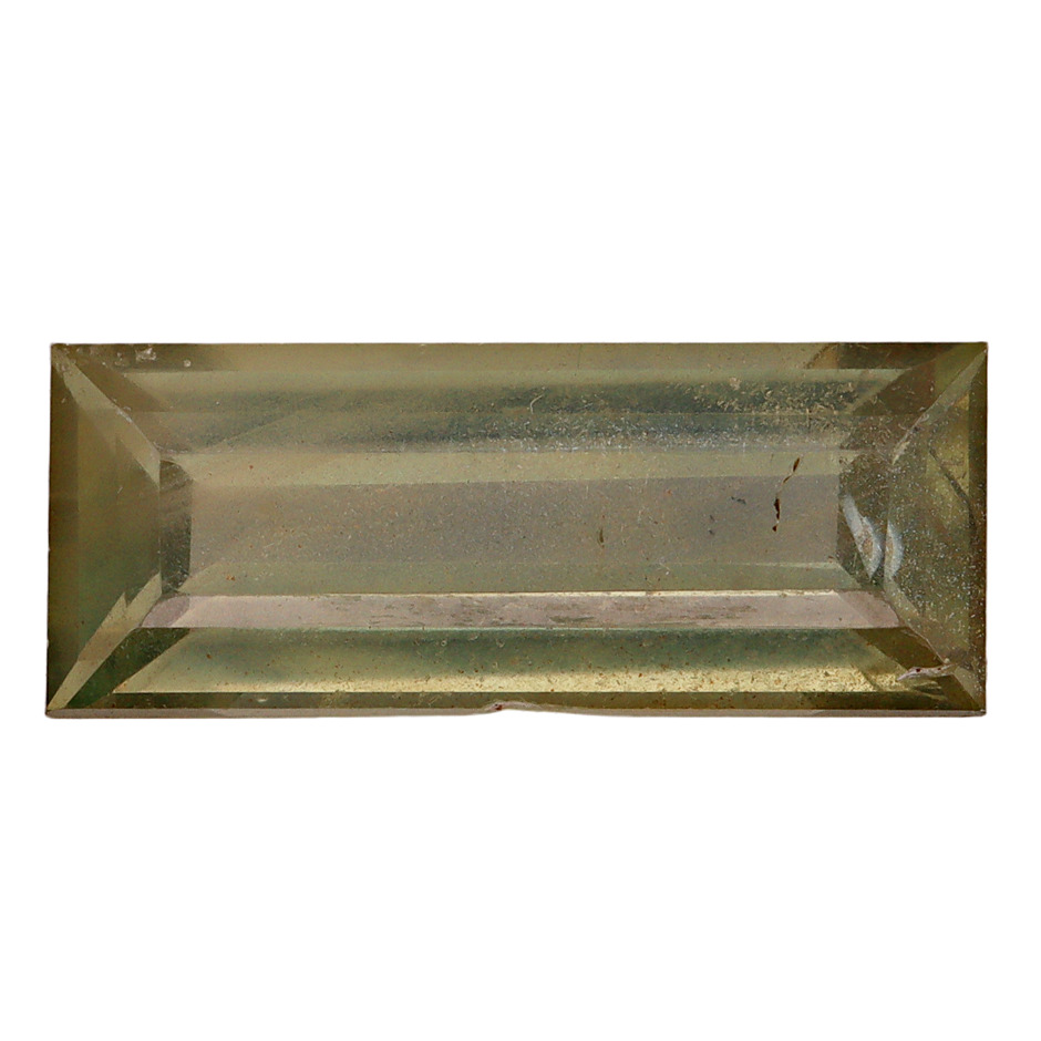 1.72 Carats Olive Gray Sapphire