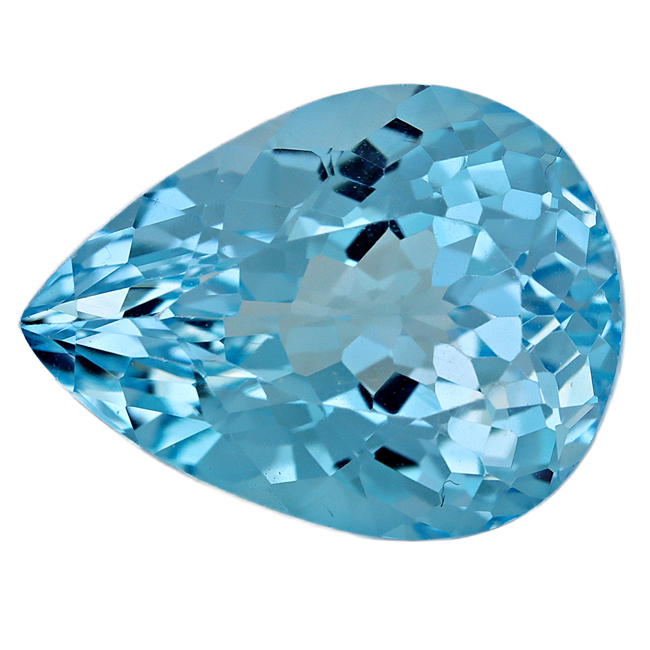 15.71 Carats Blue Topaz