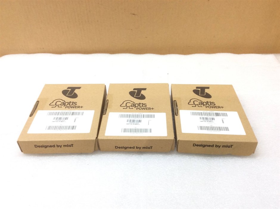 Captis Power+ IoT Monitoring Devicer - New (Lot Of 3)