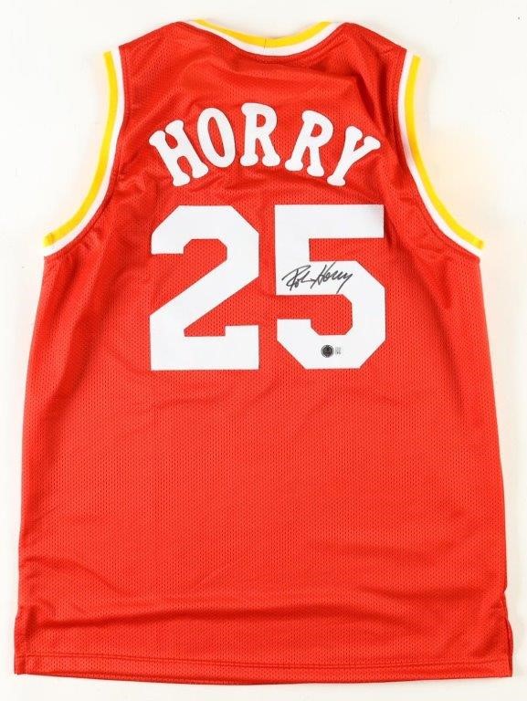 7 X NBA CHAMPION ROBERT HORRY SIGNED JERSEY