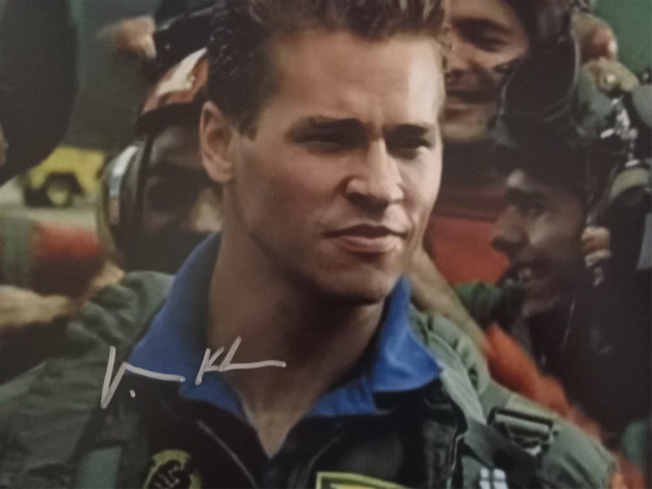 VAL KILMER SIGNED 'TOP GUN'