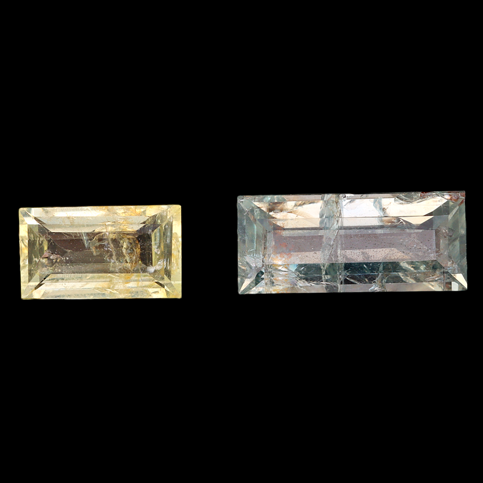 1.27 Carats Pastel Blue & Yellow Sapphire