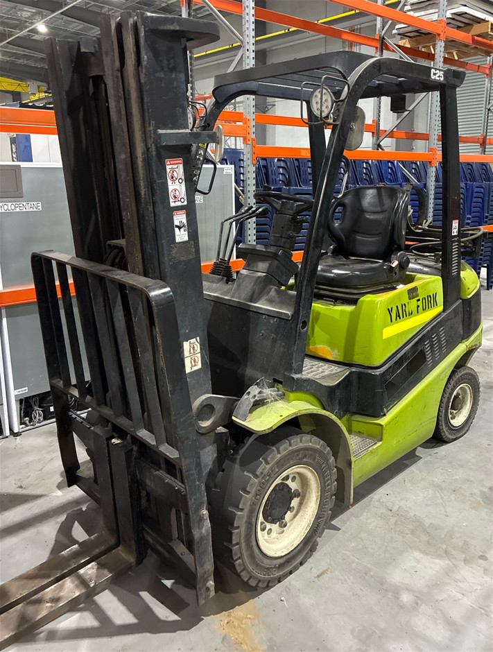 2009 Clark Forklift - 2.5t - 3.0m - LPG - Pakenham