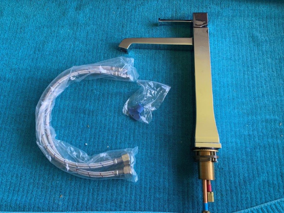 <p>1 x Tall Simply Inspiring Basin Mixing Tap (Unused)</p>
