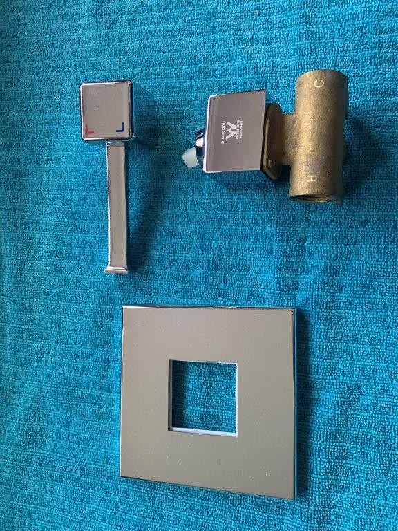 1 x Simply Inspiring Wall Mixer, DRB, Chrome Finish (Unused)