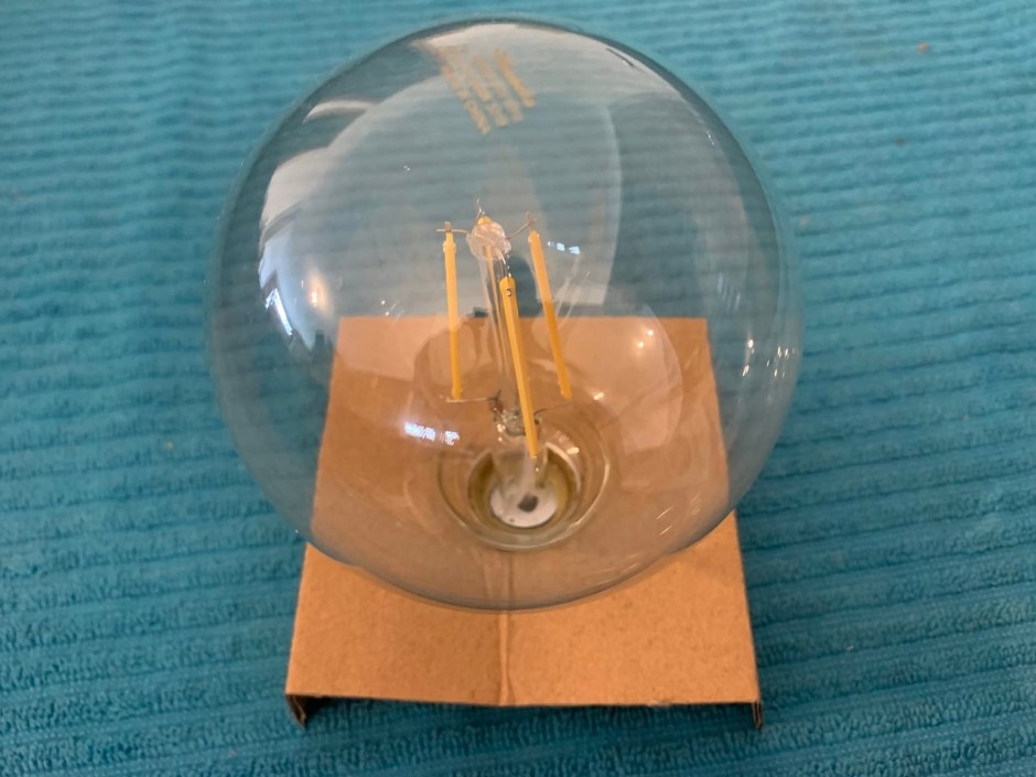 9 x Mirabella Filament LED Globes Ony (Unused)