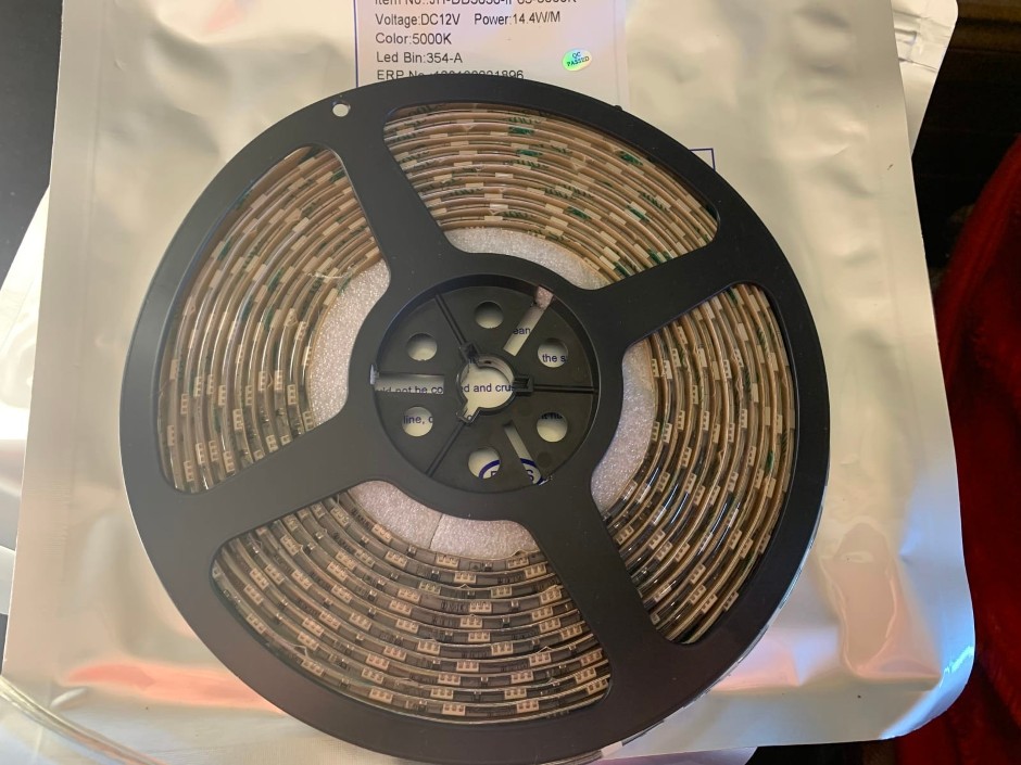 5 x Jinhang LED Light Strips (Unused)