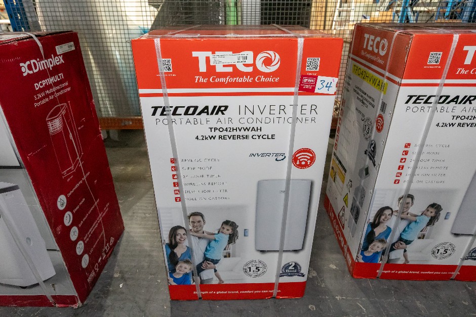 TECO Portable Reverse Cycle Air Conditioner Unopened in Box