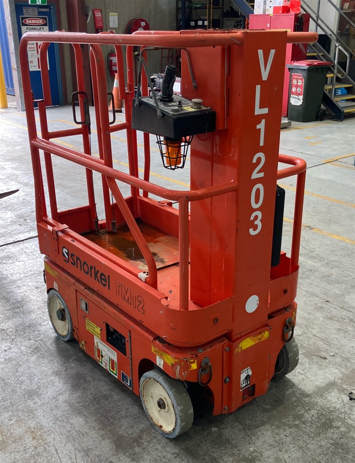 2017 SNORKEL TM12 Personnel Lift - 12ft (3.7m) - Self Propelled - St Mary's