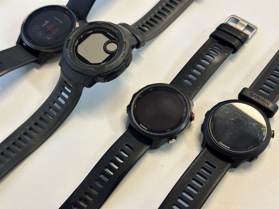 4 x Asstd. GARMIN Watches