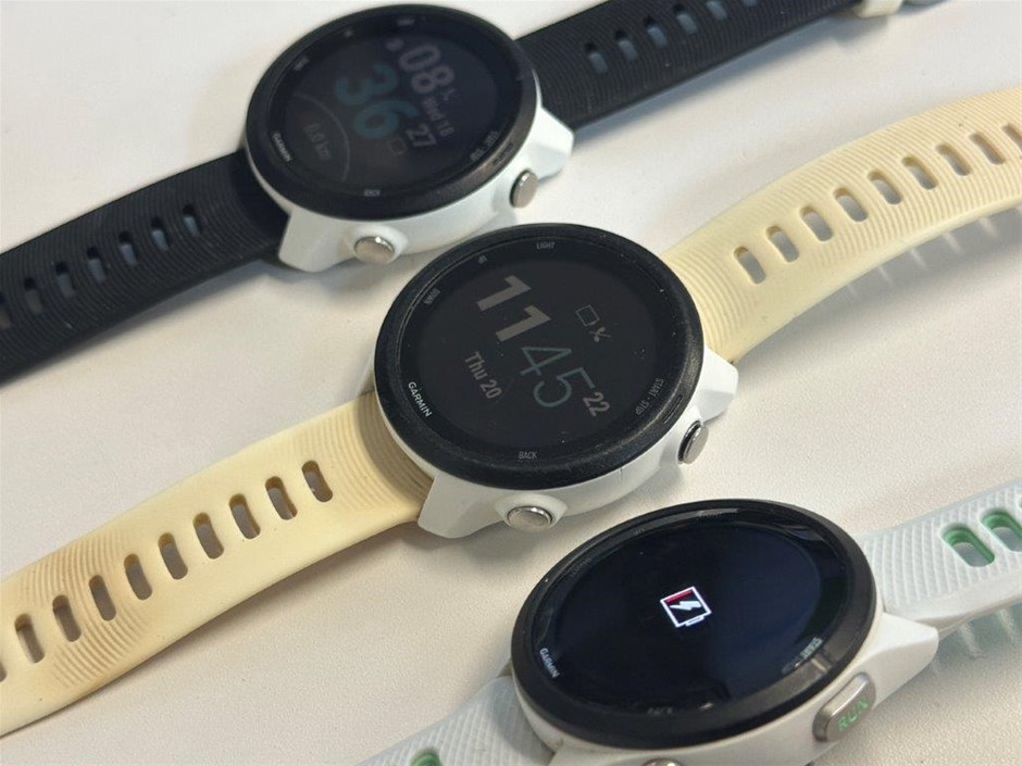 3 x Asstd. GARMIN Watches
