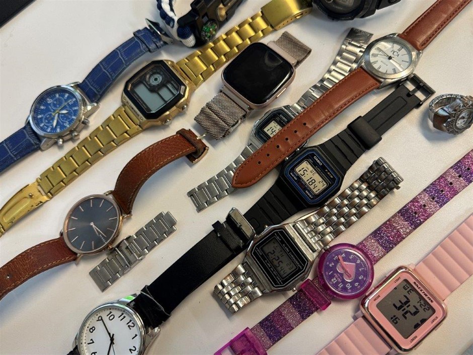 Approx. 12 x Asstd. watch brands & others various items