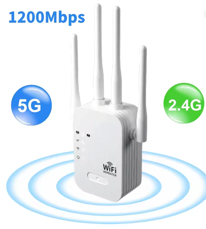 Wireless Repeater – Bulk Sale: 50 Units (US PLUG)