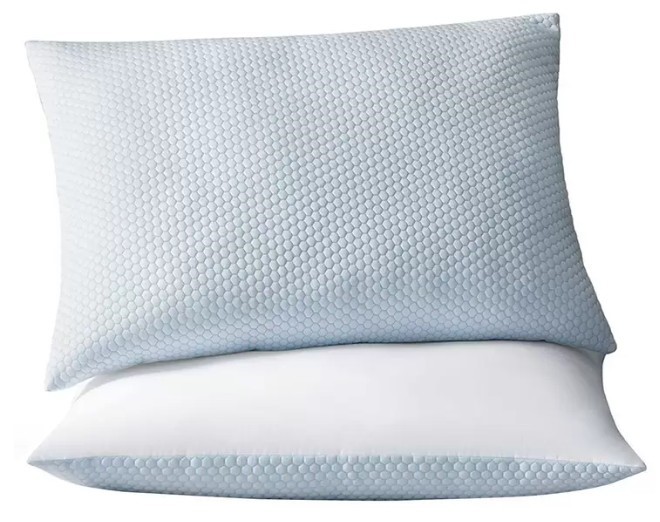 Hotel Grand Reversible Cooling Pillow 2 Pack. NB: not in original packaging