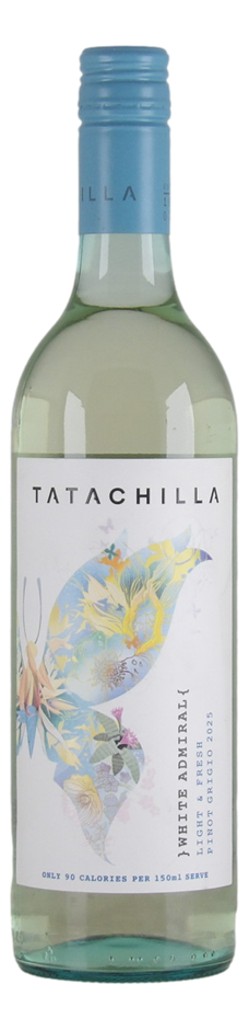 Tatachilla White Admiral Pinot Grigio 2025 (6x 750mL), SA.