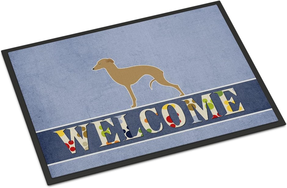 CAROLINE'S TREASURES 24 x 36 Inches Italian Grayhound Mat, Made in USA.