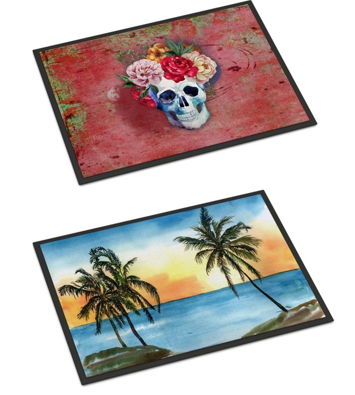 Caroline's Treasures 8551JMAT Palm Tree Indoor 24'' x 36'',, Caroline's Tre