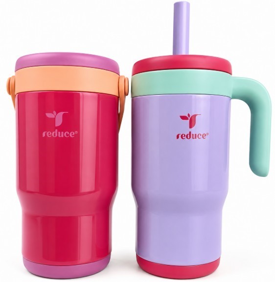 REDUCE Cold1 Tumbler Cup, 710ml, Pink & Purple. NB: not in original packagi