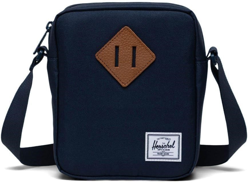 HERSCHEL HERITAGE 3L Crossbody With Zippered closure, Navy, 11384-00007-OS.