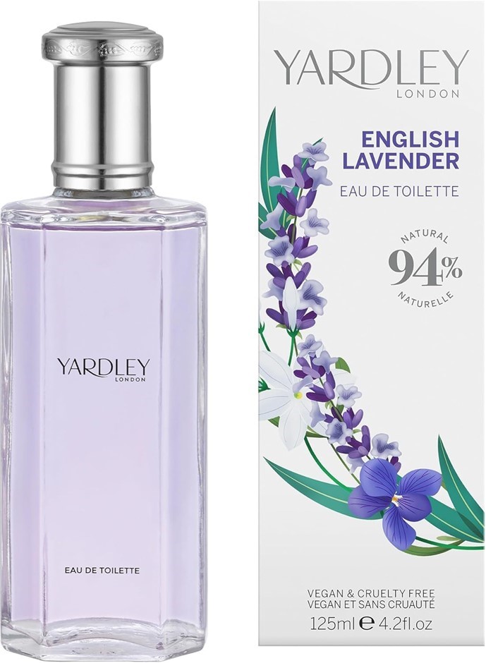 YARDLEY LONDON 125ml Women's English Lavender Eau de Toilette. Buyers Note