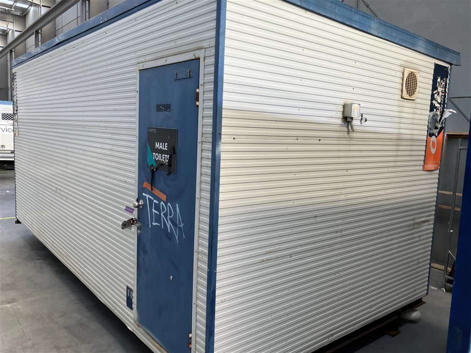 Portable Toilet Block W/ Shower - 6.0m x 3.0m - Pakenham