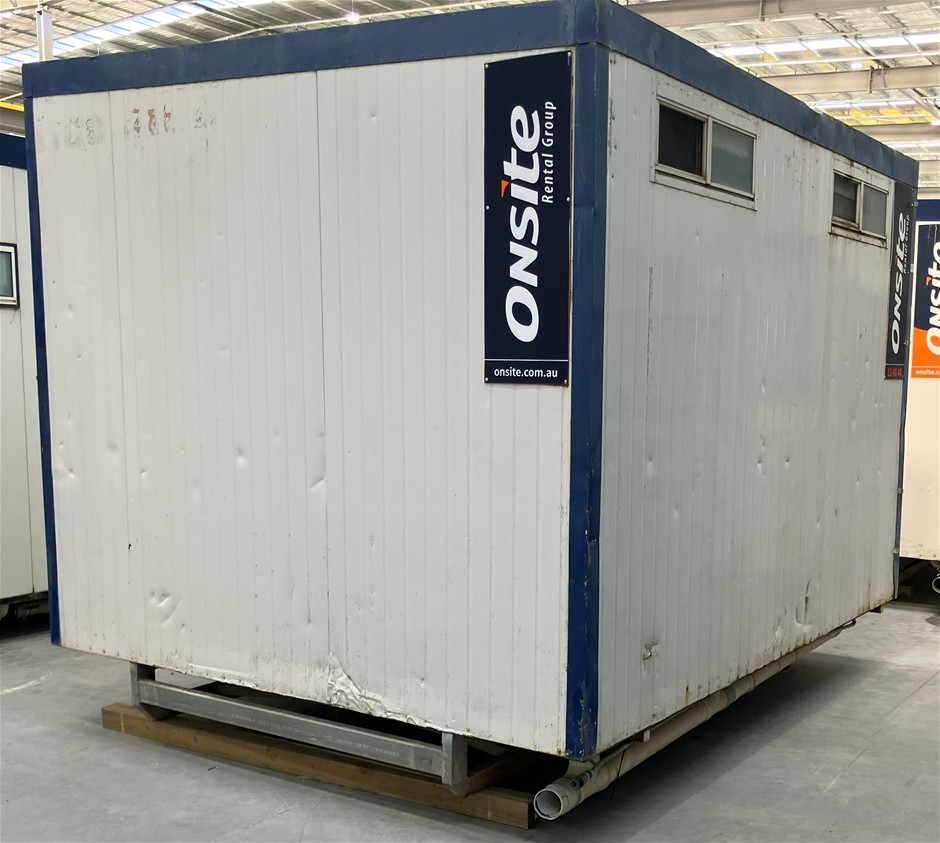 Portable Toilet Block - 3.6m x 3.0m - M-F - Pakenham