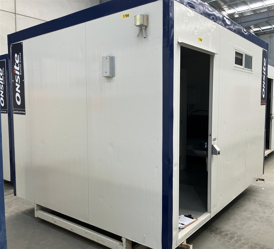 Portable Toilet Block - 3.6m x 3.0m - Male - Pakenham