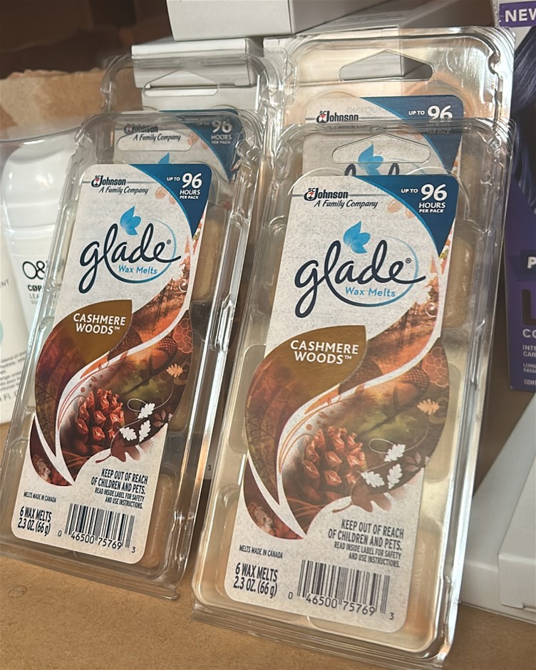 4x Packs of GLADE Wax Melts
