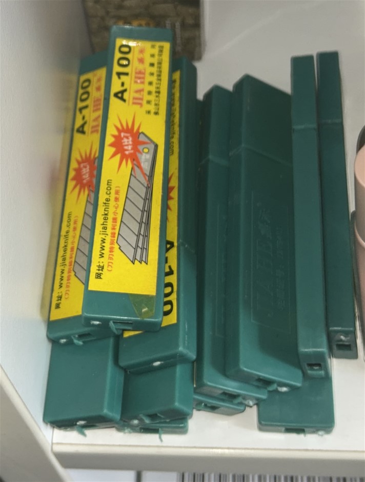 12x JIA HE A-100 Cases of Blades