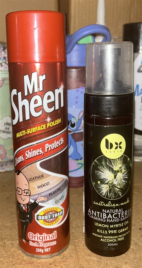 1x Polish, 1x Foaming Hand Sanitizer
