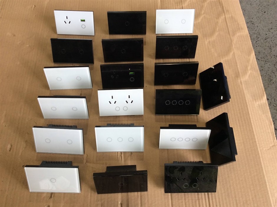 Smart Glass Touch Wall Light Switch Panel